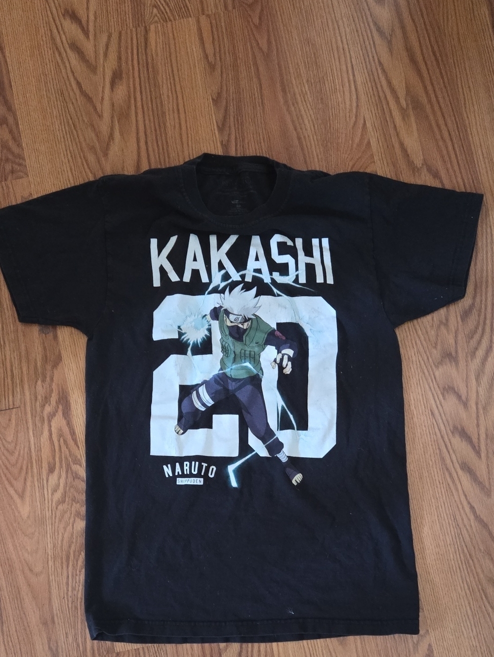 Kakashi Graphic Short Sleeve Tee - Black
